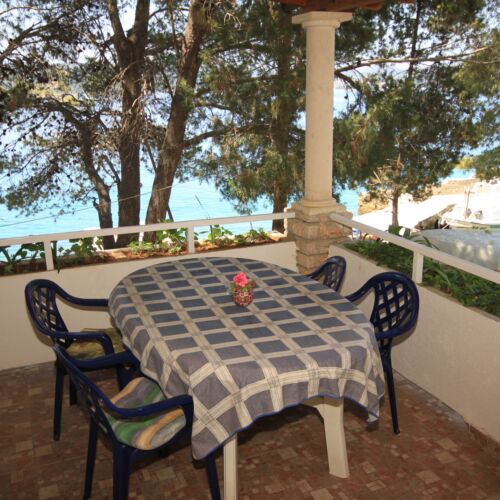 Apartament 2-osobowy z tarasem z widokiem na morze z 1 pomieszczeniem sypialnianym A-8114-b