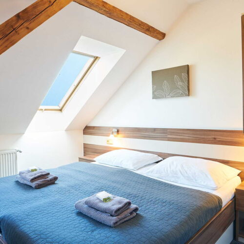Mansard Family 5 Person Room