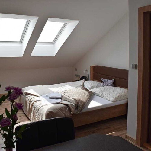 Apartament cu duș cu chicinetă proprie pentru 3 pers. (se poate solicita pat suplimentar)