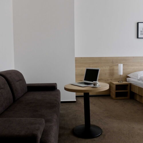 Camera twin cu duș (se poate solicita pat suplimentar)