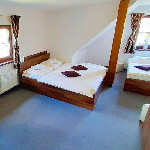 Dreibettzimmer mit Dusche und Eigener Teeküche (Zusatzbett möglich)