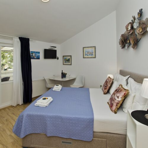 Apartament 2-osobowy z klimatyzacją z widokiem na morze z 1 pomieszczeniem sypialnianym A-10430-a