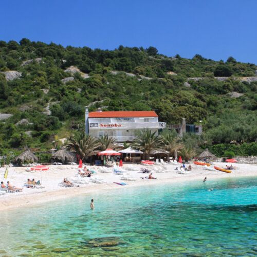 Apartament 2-osobowy z klimatyzacją z widokiem na morze z 1 pomieszczeniem sypialnianym AS-10430-a