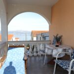 Apartman s klimatizací pro 5 os. se 2 ložnicemi s výhledem na moře A-16341-b