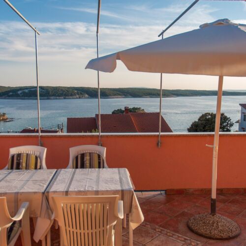 Apartament 4-osobowy z klimatyzacją z widokiem na morze z 1 pomieszczeniem sypialnianym A-16738-b