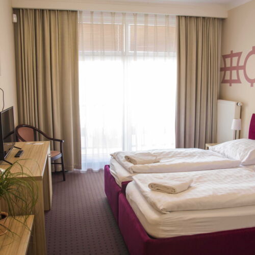 Pokoj s klimatizací se sprchou pro 2 os.