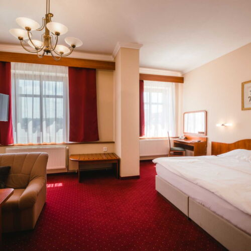 Junior Apartman se sprchou pro 2 os. (s možností přistýlky)