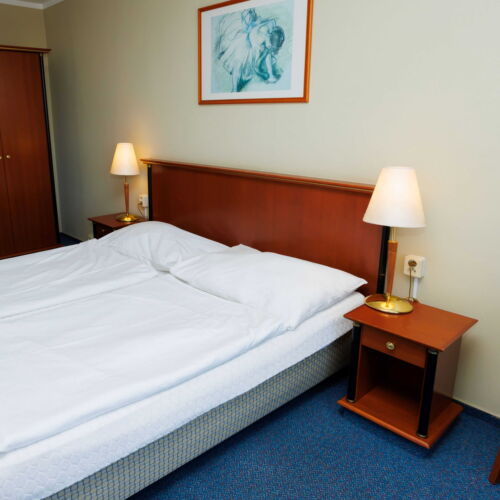 Camera twin business cu balcon