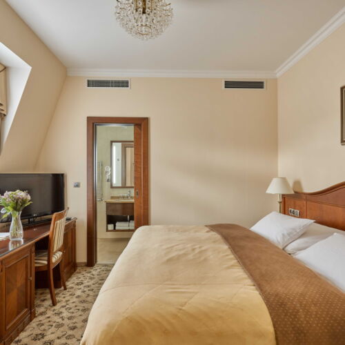 Camera dubla superior cu duș