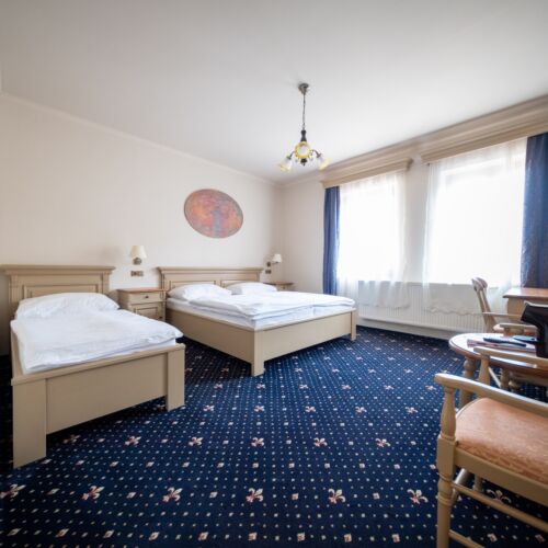 Camera tripla cu duș