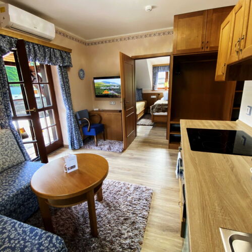 Twin Room with Shower and Kitchenette (extra bed available)