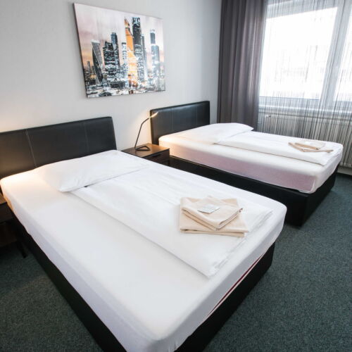 Pokój 2-osobowy typu Twin z prysznicem