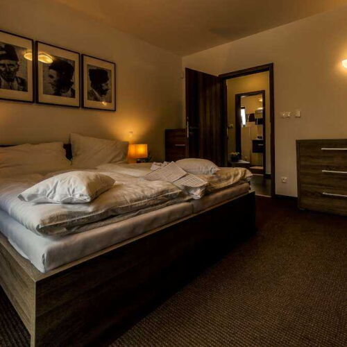 Apartman se sprchou s vlastní kuchyňkou pro 2 os. (s možností přistýlky)