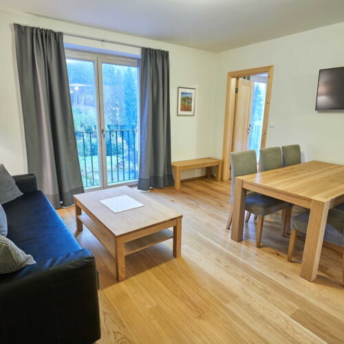 Apartman se sprchou s vlastní kuchyňkou pro 6 os. (s možností přistýlky)