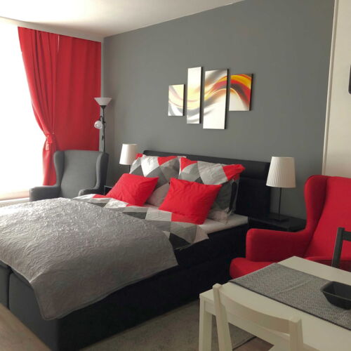 2-Room Family Apartment for 4 Persons with Shower