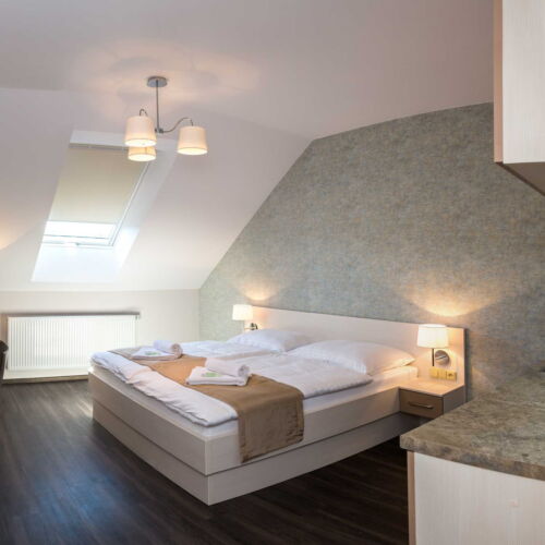 Deluxe Pokoj pro 4 os. v podkroví