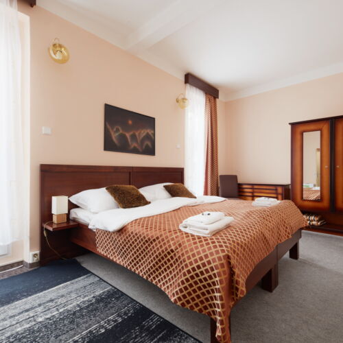 Komfort  Pokoj s manželskou postelí