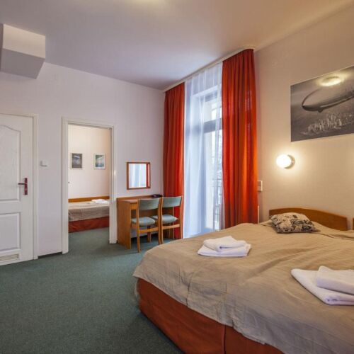 Pokój 3-osobowy na piętrze z balkonem