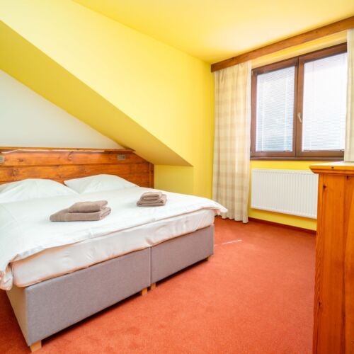 Apartman pro 4 os. se 2 ložnicemi s výhledem na hory 