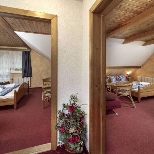 Pokój 4-osobowy z balkonem (możliwa dostawka)