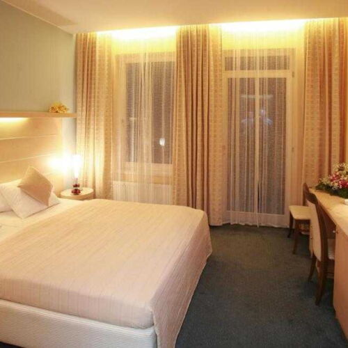 Camera twin cu duș (se poate solicita pat suplimentar)