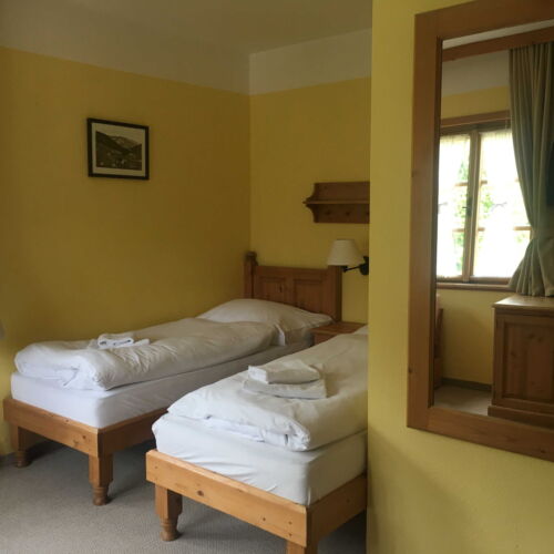 Twin Pokoj s koupelnou pro 2 os.