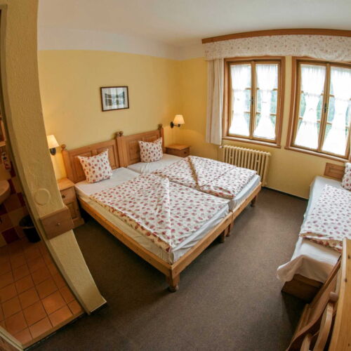 Standard Pokoj s koupelnou pro 3 os.