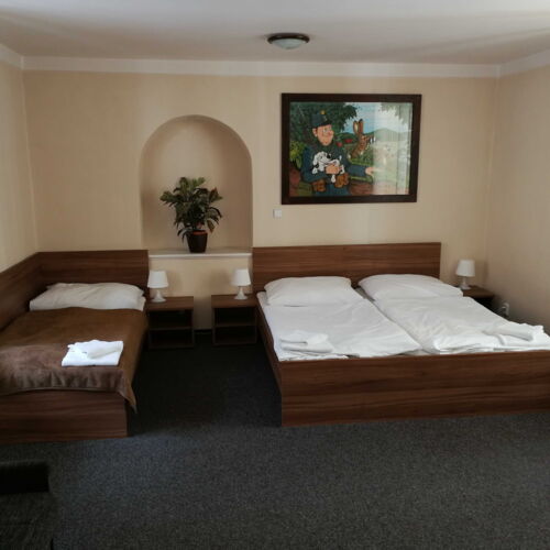 Apartman se sprchou s vlastní kuchyňkou pro 4 os. (s možností přistýlky)