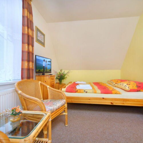 Apartman se sprchou s vlastní kuchyňkou pro 2 os. (s možností přistýlky)