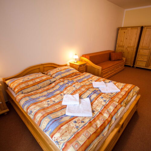 Pokoj pro 4 os. s výhledem na hory 