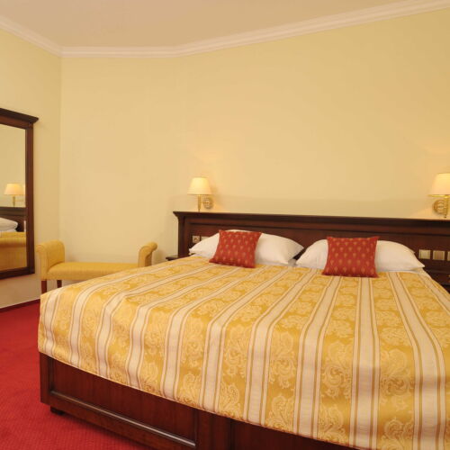 Pokoj s manželskou postelí (s možností přistýlky)