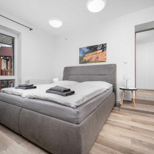 Apartament 6-osobowy z tarasem z 2 pomieszczeniami sypialnianymi