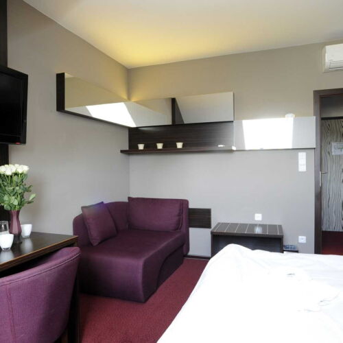 Pokoj se sprchou s klimatizací pro 2 os. (s možností přistýlky)