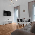 Studio Apartman se sprchou pro 4 os.