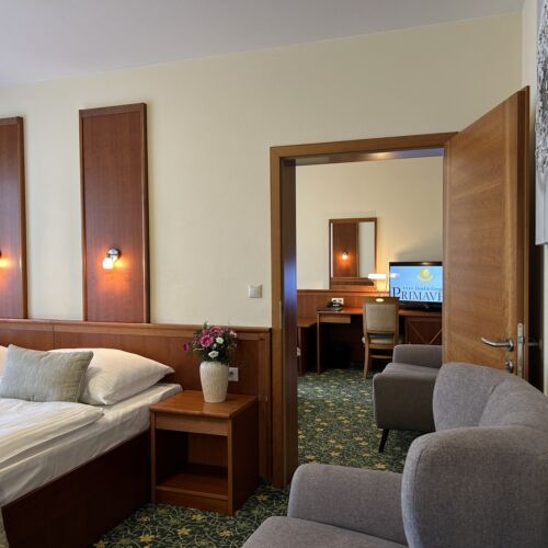 Apartament 4-osobowy Junior Family z 2 pomieszczeniami sypialnianymi