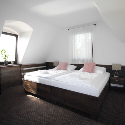 Air Conditioned Double Room with Shower (extra bed available)