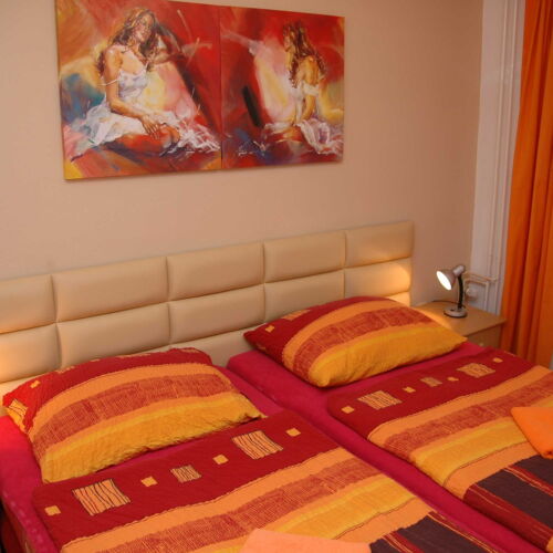 Apartament 2-osobowy z prysznicem z aneksem kuchennym (możliwa dostawka)