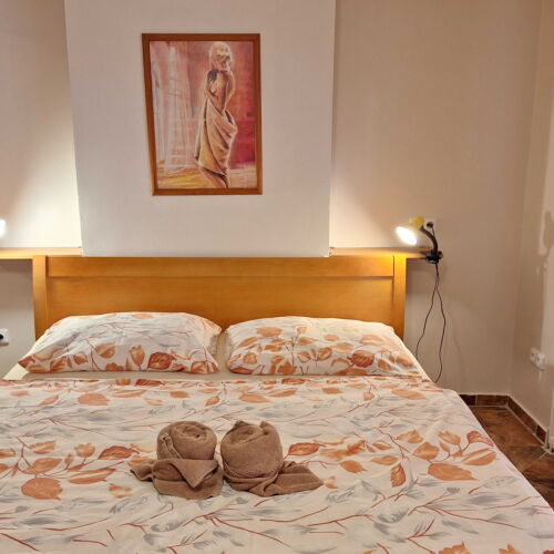 Apartament 4-osobowy z prysznicem z aneksem kuchennym (możliwa dostawka)