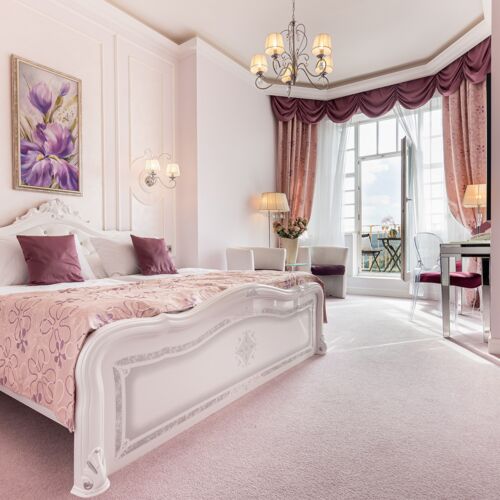 Deluxe Pokoj s balkónem s manželskou postelí