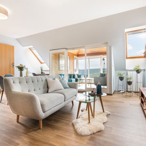 Penthouse Apartman pro 6 os. se 3 ložnicemi s panoramou