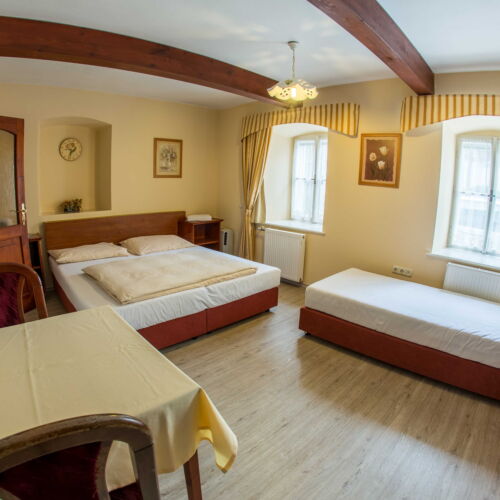 Pokoj se sprchou  pro 3 os.