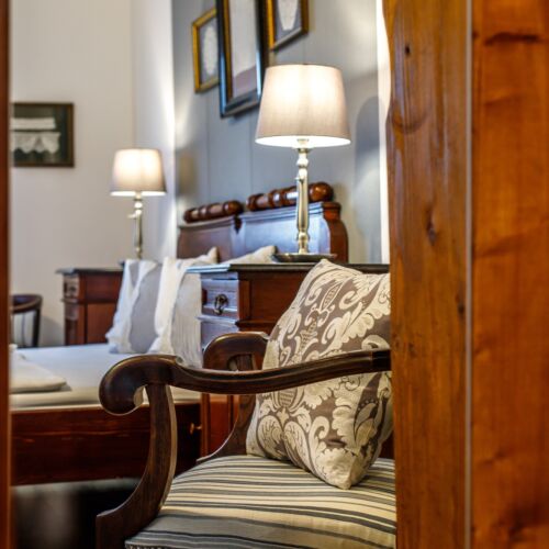 Superior Pokoj s manželskou postelí s výhledem do zahrady