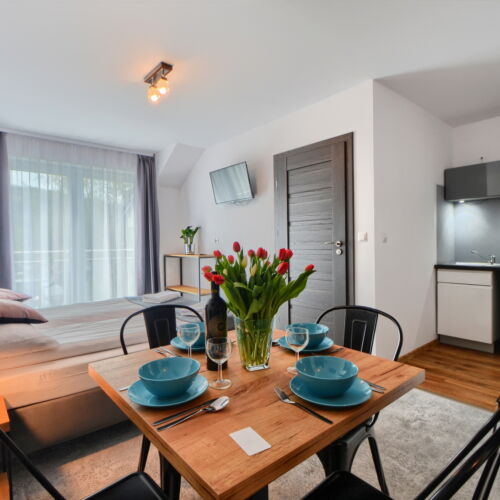 Apartament 4-osobowy z 2 pomieszczeniami sypialnianymi