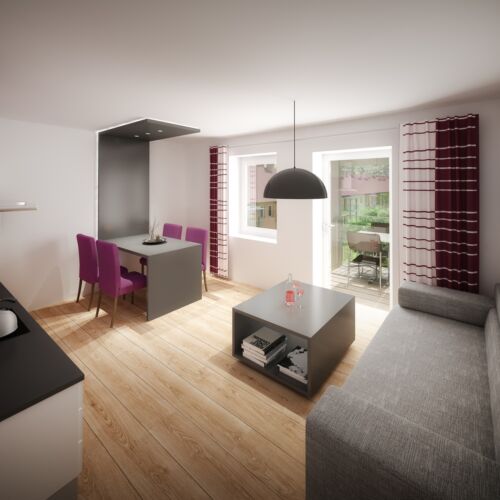 Standard  Apartman pro 4 os. se 2 ložnicemi