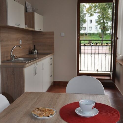 Apartament 2-osobowy na piętrze Studio z 1 pomieszczeniem sypialnianym (możliwa dostawka)