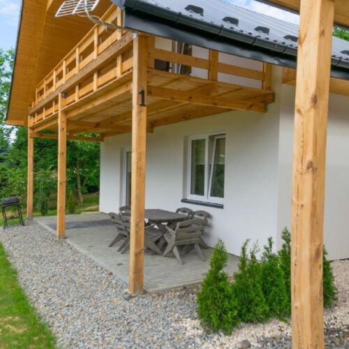 Domek letniskowy 6-osobowy z balkonem z łazienką