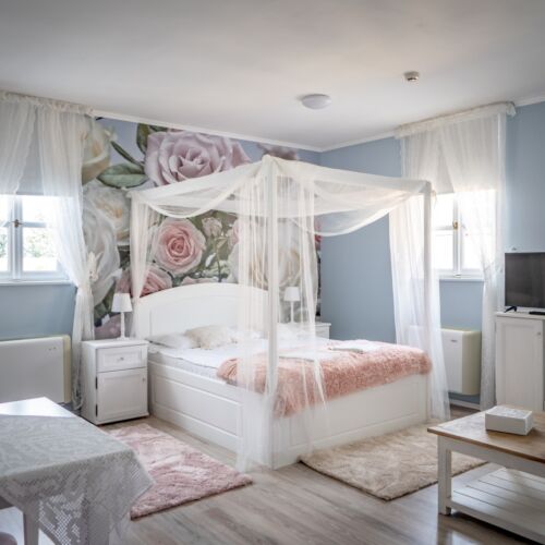 Apartament vip exclusive cu 1 camera pentru 2 pers. (se poate solicita pat suplimentar)