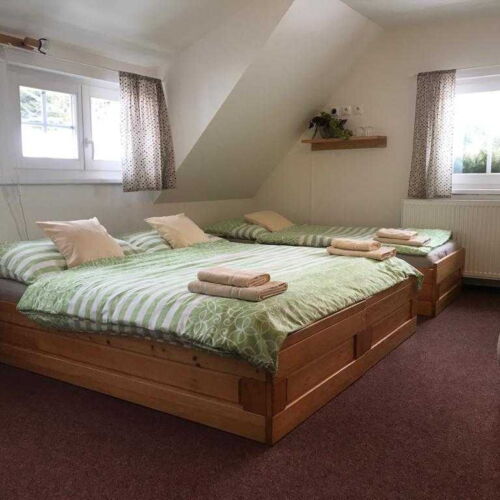 Pokoj se sprchou  pro 3 os. (s možností přistýlky)