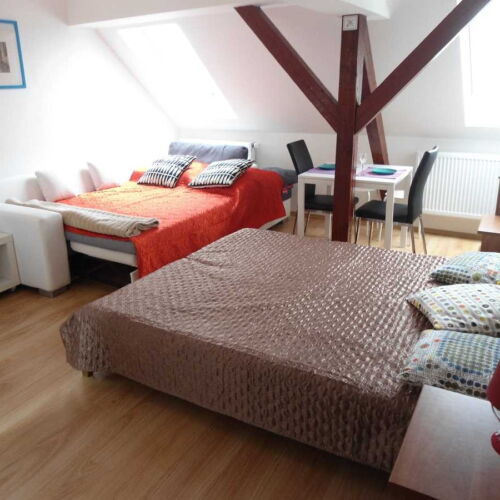 Studio Apartman se sprchou pro 4 os. s 1 ložnicí