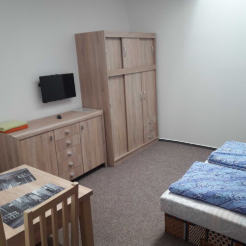 Apartament 2-osobowy z prysznicem z aneksem kuchennym z 1 pomieszczeniem sypialnianym